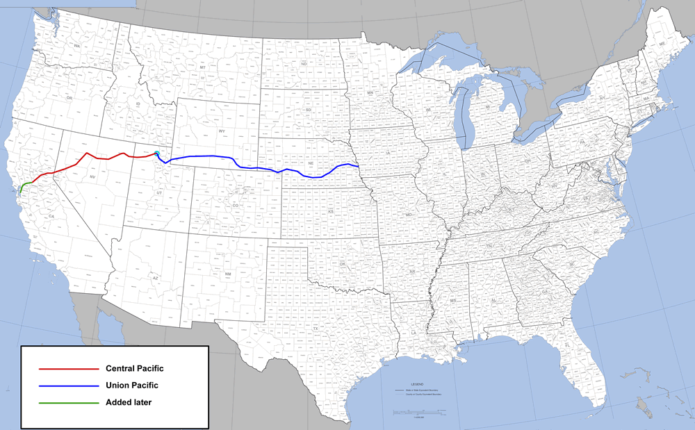 transcontinental railroad